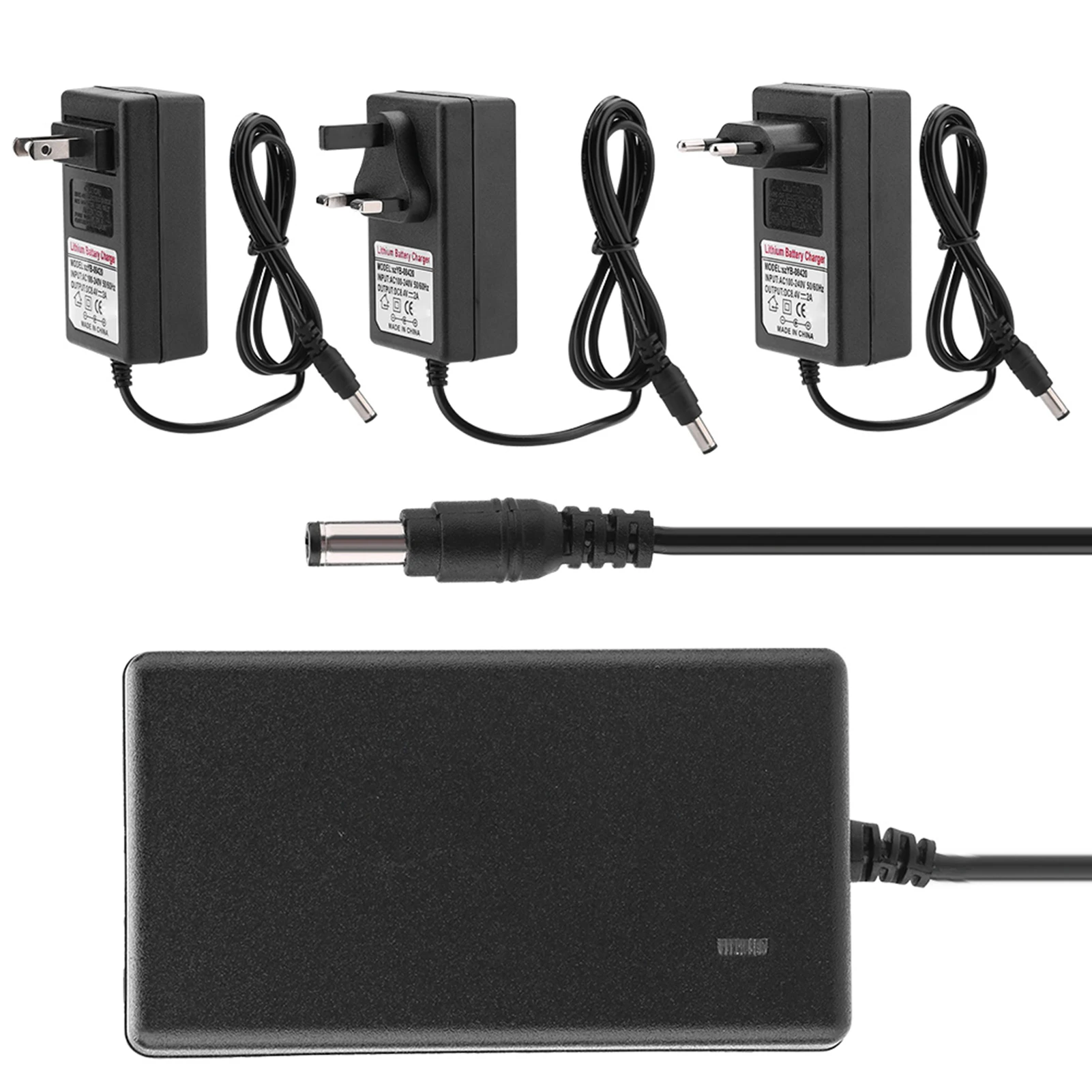 AC 100-240V DC 21V 2A Safe Charge Power Supply Adapter Lithium ion Battery Charger UK Plug