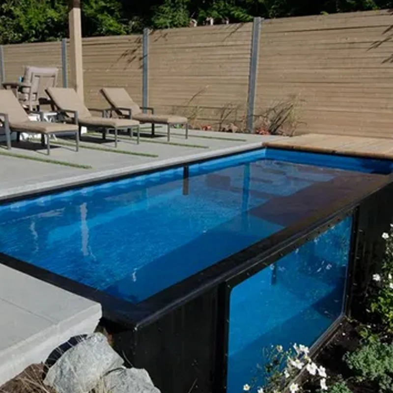 Large Outdoor Adults' Family Swimming Pool with Fiberglass Equipment for Outdoor Pools & Tools & Accessories