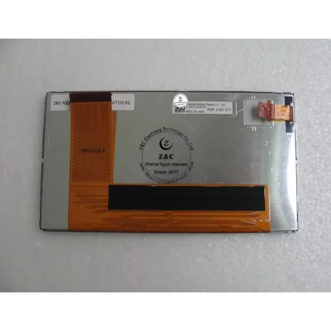 

LT061CA28000 LT061CA40200 Абсолютно новый оригинальный 6,1-дюймовый ЖК-дисплей для автомобильных GPS-навигаторов и аудиосистем Toshiba
