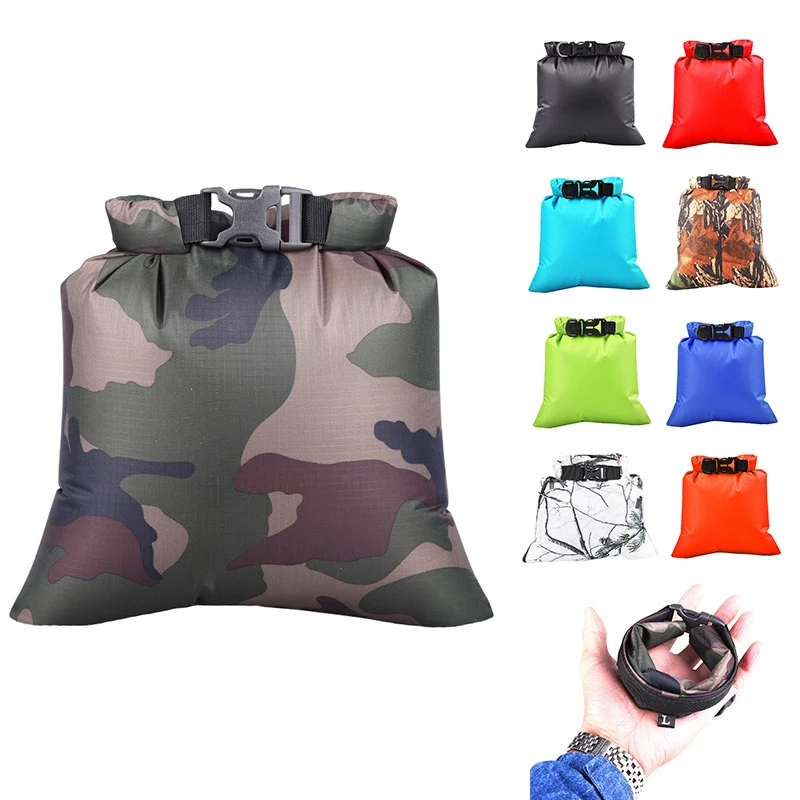 3L Outdoor impermeabile Dry Bag Sack zaini portatili galleggianti Dry Gear Bags per canottaggio Rafting nuoto Storage Dry Bag