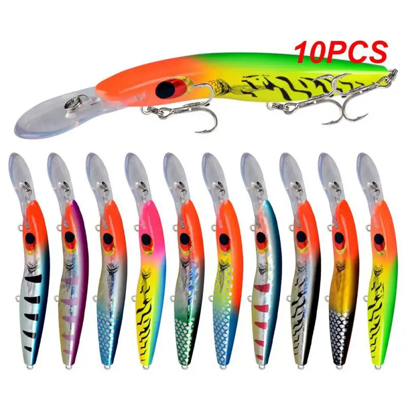 

10PCS Minnow Fishing Lure 160mm 26g Floating Hard Bait Wobbler Jig Bait Crankbait Carp Striped bass Pesca Fishing tackle