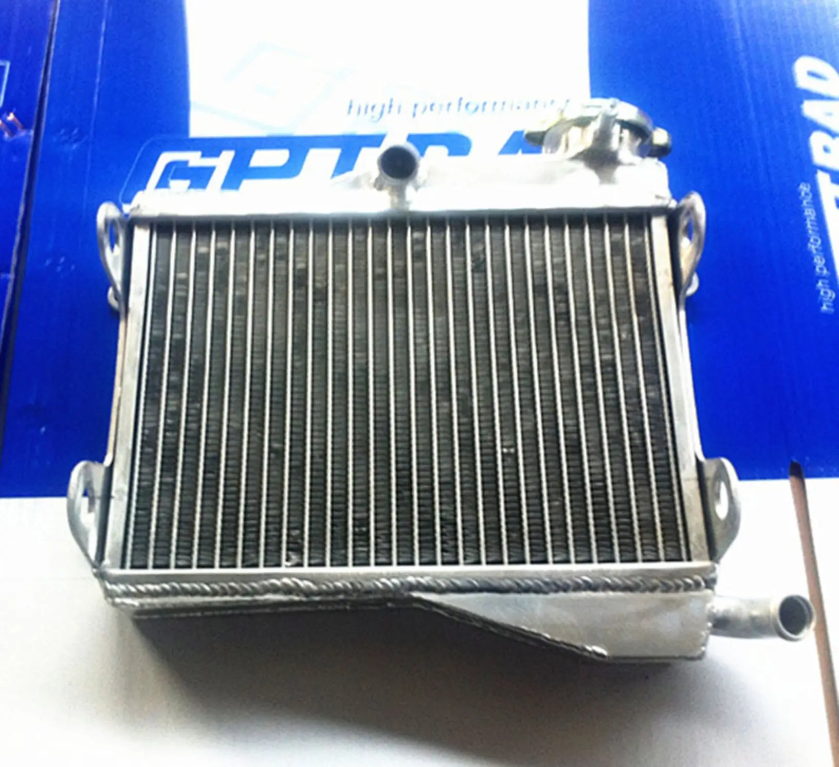 For 1984 1985 Yamaha RZ350 RZ 350 Aluminum Radiator Cooler Cooling Coolant