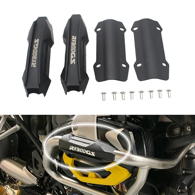 Für bmw r1300gs r 1300 gs r1300 gs r 1300gs 2023 2024 Motorrad motor Crash Bar Protector Stoßstangen schutz dekorativer Block