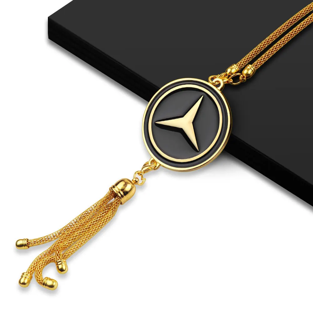 Автомобильные аксессуары, подвеска для зеркала заднего вида из металлического сплава, украшения, подарок для Mercedes Benz, эксклюзивный AMG W108 W124 W126 W140 CLS W210