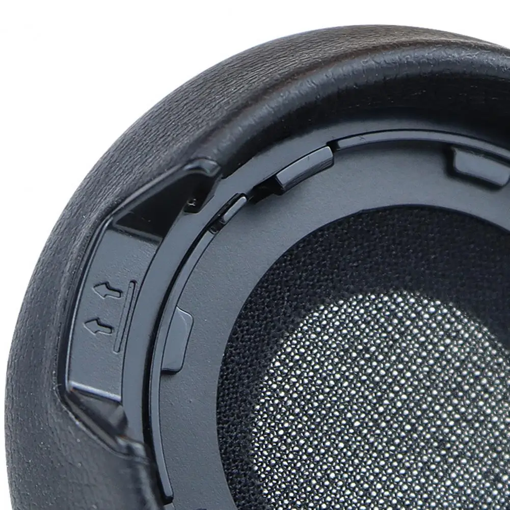 Thickened Sponge Headphone Pads Replacement Ear Pads for Jabra Engage 55 Headphones Breathable Elastic Sponge Cushions Thickened