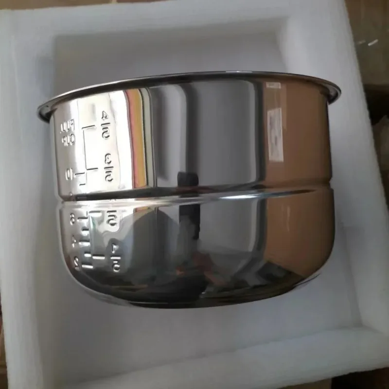 5L Electric pressure cooker liner inner bowls multicooker bowl stainless steel tank for cooking soup porridge  1pcs