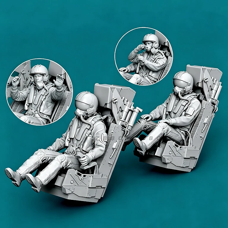 1/48 İki asker reçine model se - Resin Art Kit For Beginners incelemesi ve fiyatı