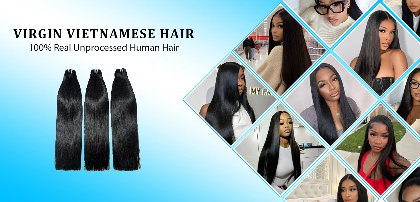 2 3 4 Pcs Vietnamese Bone Straight Bundles Human Hair 28 30 Inch Real Remy Weave Silky Raw Hair Natural Black 100% Unprocessed Premium Double Weft Thick Full Ends Human Hair Bundles Extensions For Women