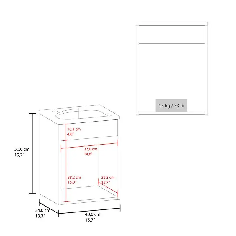 فانيتي الحمام مع حوض وحنفية متكاملة، لمسة نهائية بيضاء #6