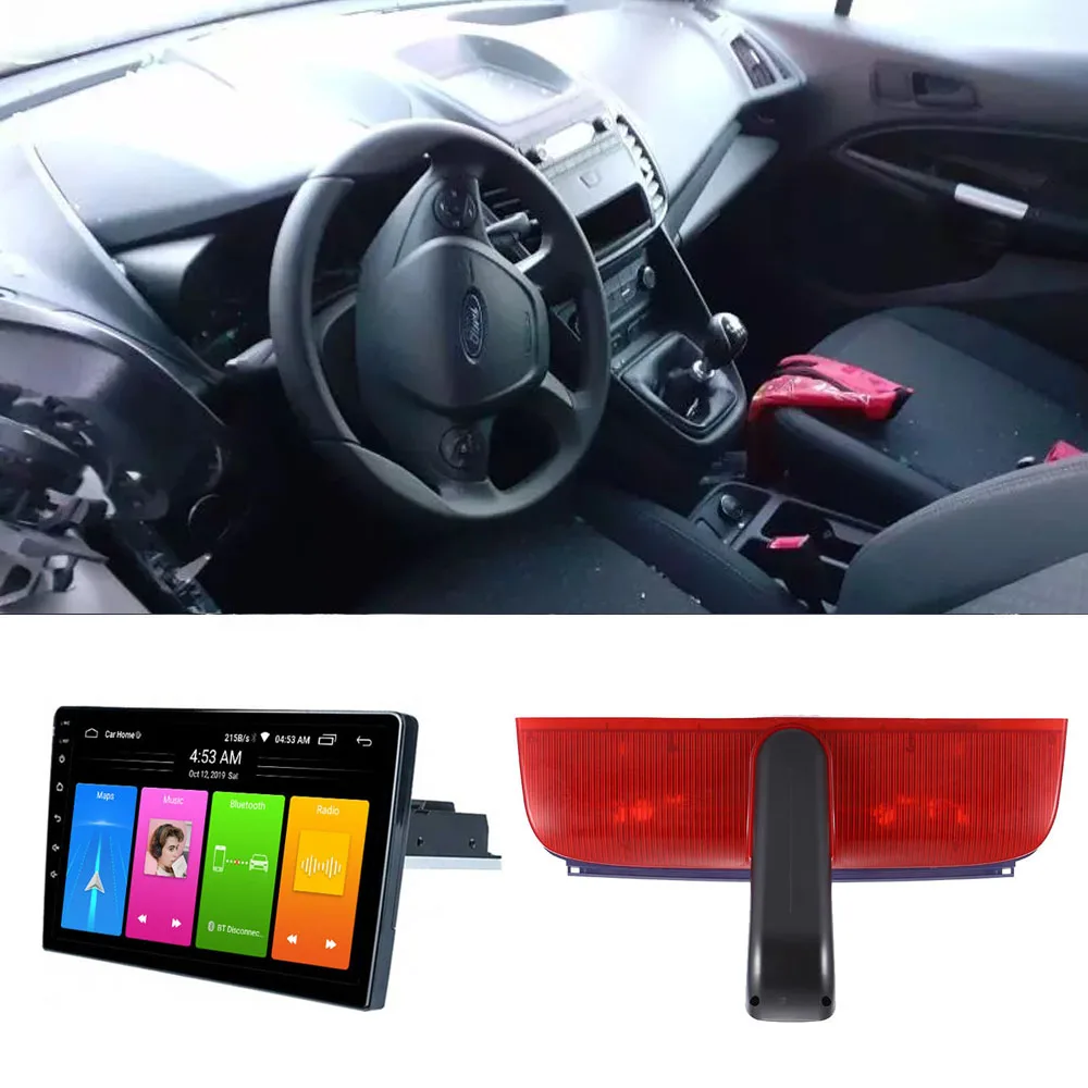 Android Car radio with Carpaly GPS Navigation+HD Rearview camera For Ford Transit Connect Tourneo PJ2 Van V408 Box MPV 1.5 TDCi