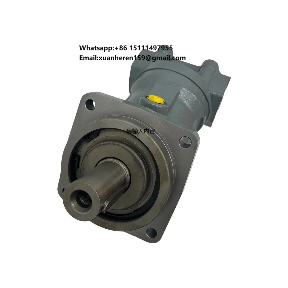 Hydraulic Pumps Plunger Motor Piston Pump  Bidirectional 4500R/Min 80cc Inclined Shaft