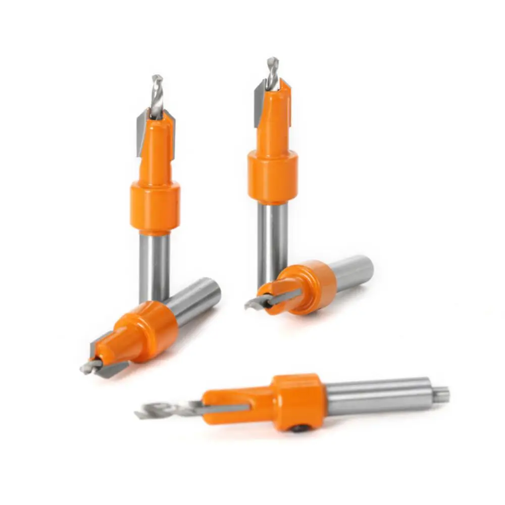 8MM Bohrer Set Holzbearbeitung Bohrer Bits Router Bit Fräser 8/10MM Senker Bit Schraube Extractor holzbearbeitung Werkzeuge