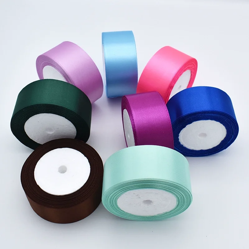 22meters/Roll 4cm Gift Wrap Bow Handmade DIY Craft Christmas Wedding Party Decoration Apparel Sewing Auxiliary Materials Ribbon