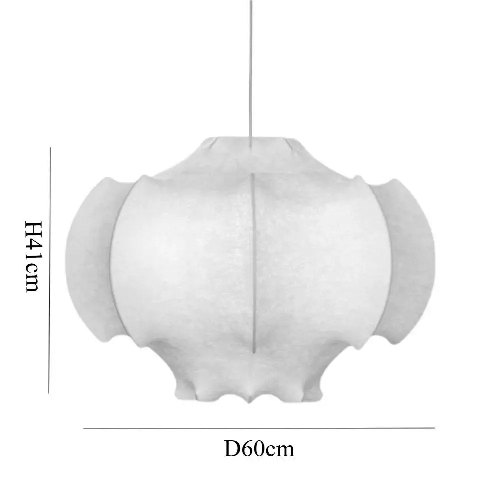 Joyinled Bloem Kroonluchter Zijden Hanglamp 40/60 cm Hanglamp LED Inbouw Plafondlamp voor Woonkamer Eetkamer