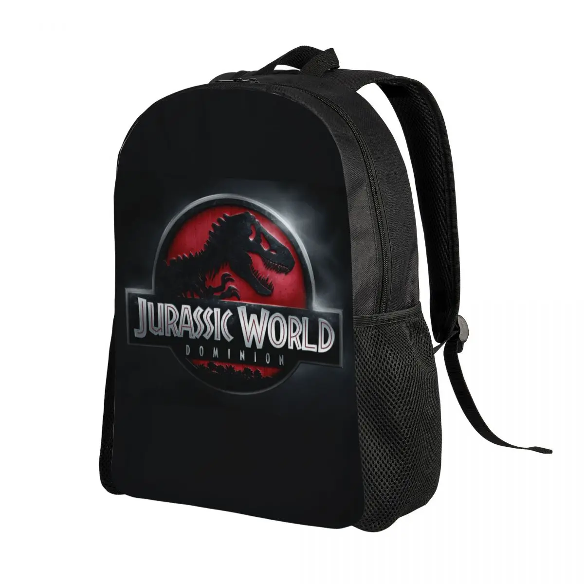 Mochila de viagem do parque do dinossauro jurássico, mochila para computador escolar, mochila para estudante universitário, homens e mulheres, animal antigo