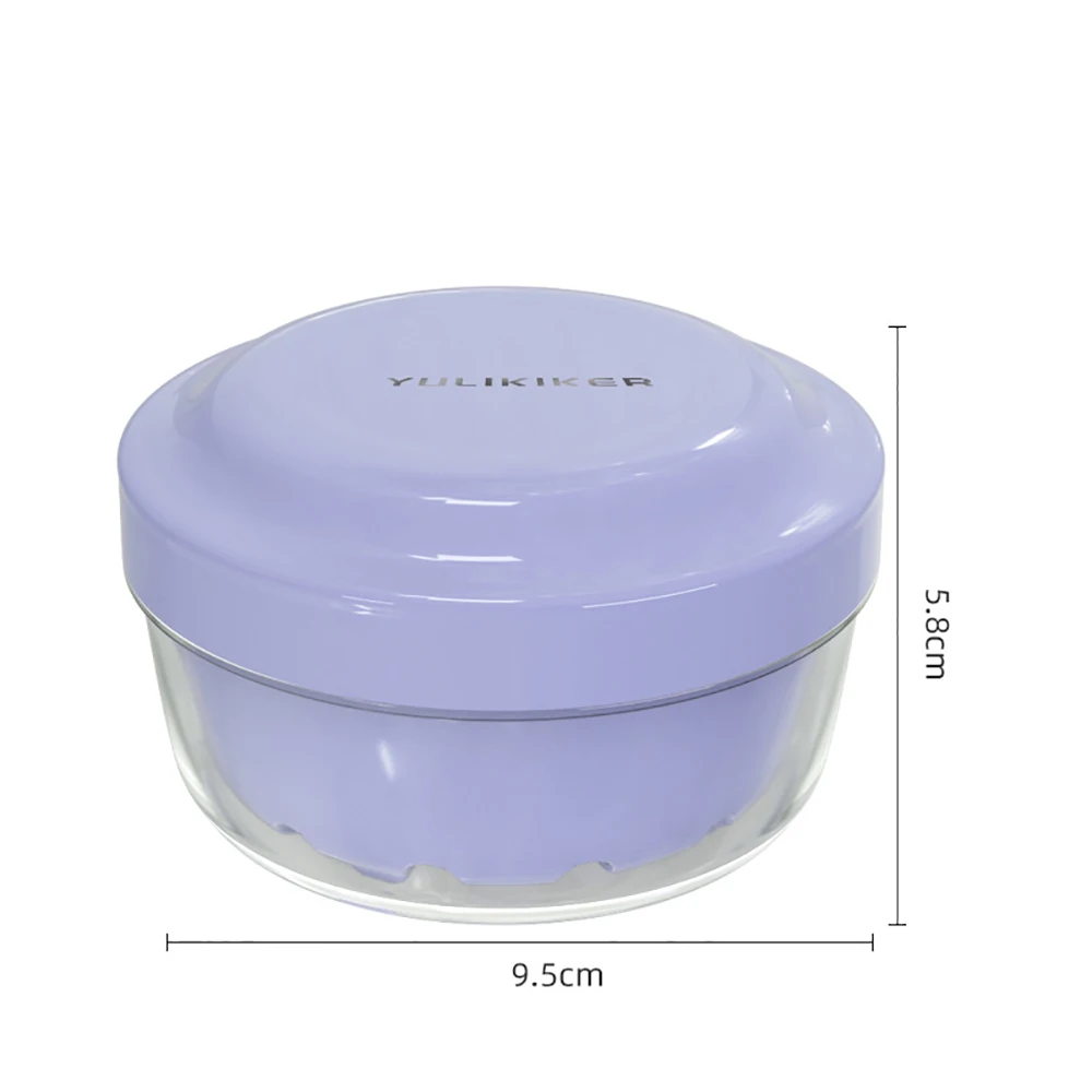 High Quality Double Layer Denture Bath Box Dental False Teeth Storage Box Denture Bath Case