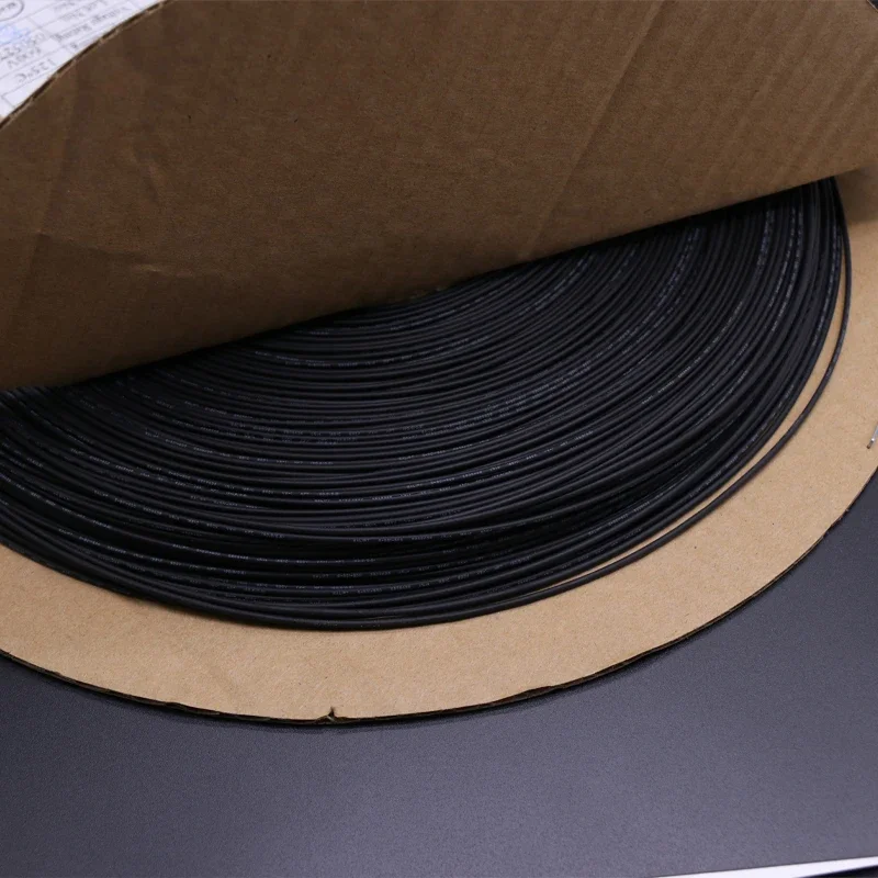 1 Meter Black Dia 1 2 3 4 5 6 7 8 9 10 12 14 16 20 25 30 40 50 mm Heat Shrink Tube 2:1 Polyolefin Thermal Cable Sleeve Insulated