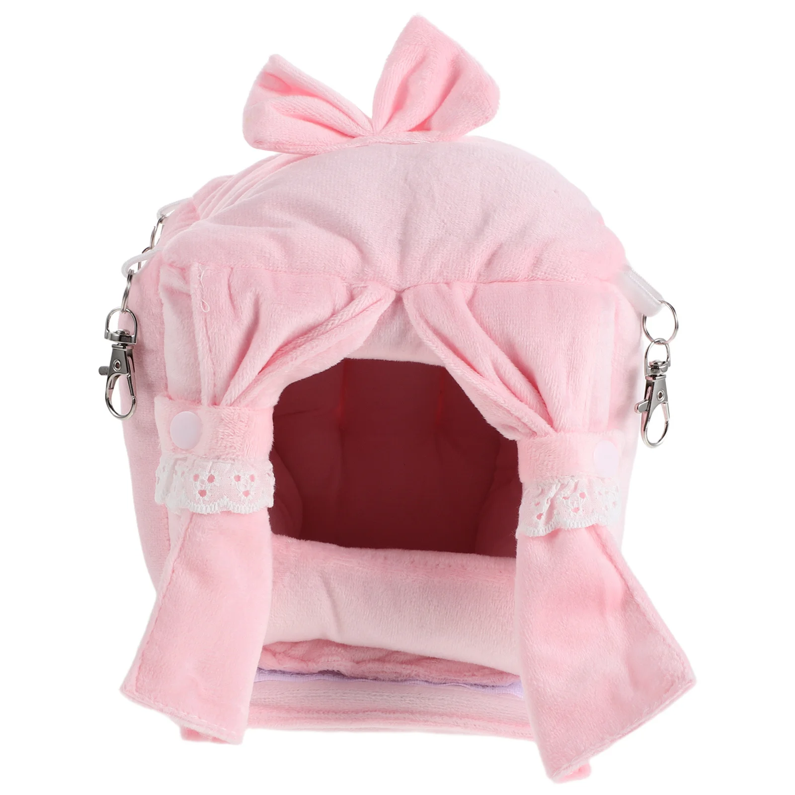 

Pet Hanging Sleeping Nest Cotton Cave for Birds and Small Pets - Warm Washable Winter Bed for Parrot Sugar Glider Hamster - Cozy