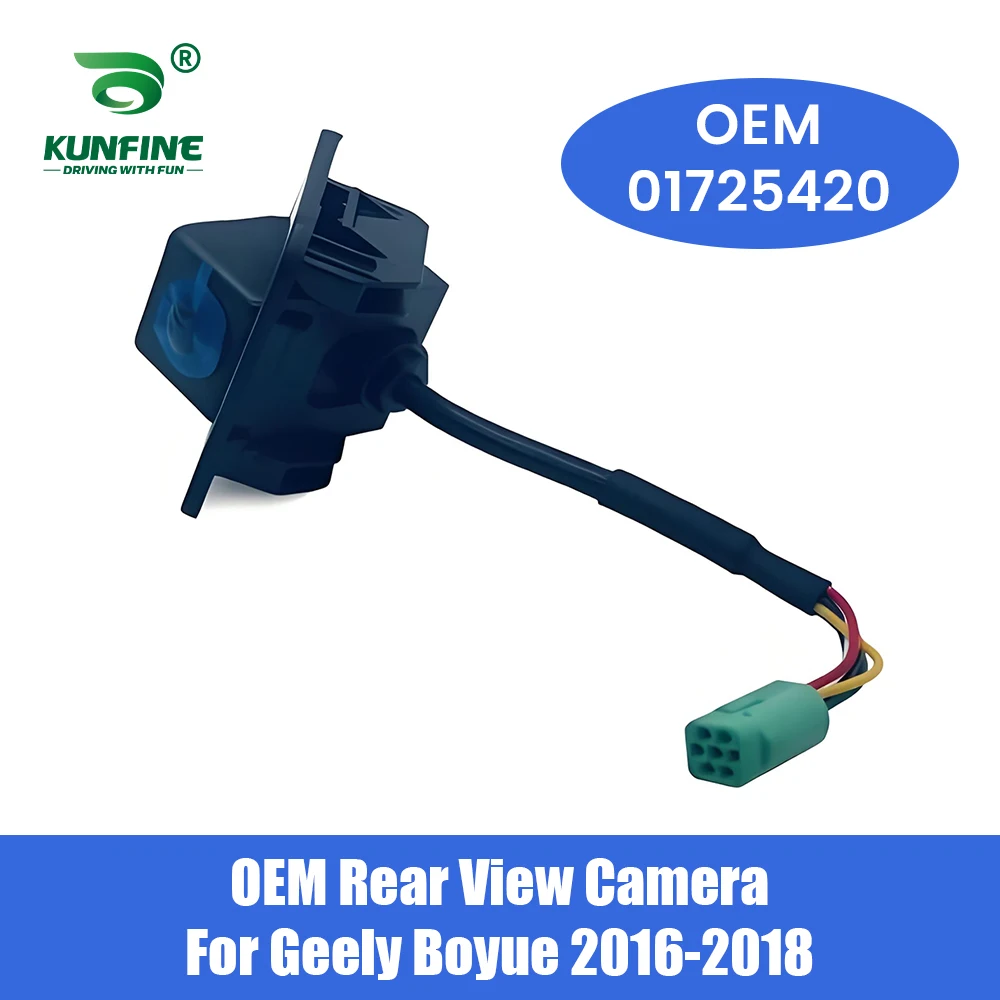 

For Geely Boyue Green Plug 2016 2017 2018 Rear View Backup Camera Waterproof Parking Assist Camera Original Factory OE 1725420