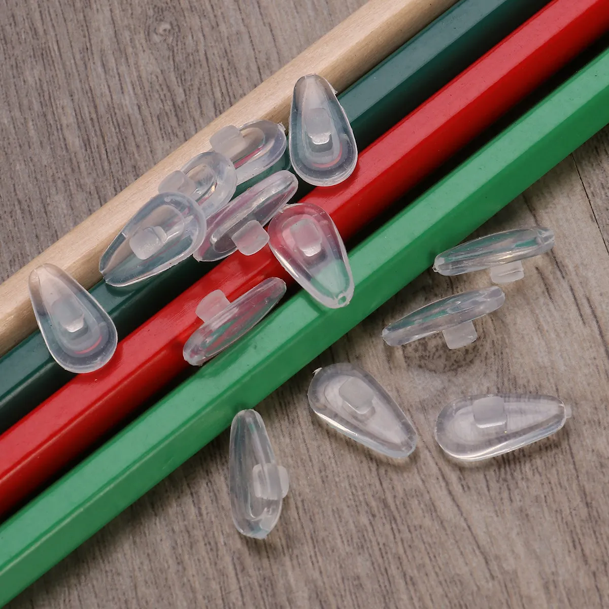 

10 пар силиконовых накладок для носа на очки: мягкие, полые, овальные, противоскользящие, комфортные, гипоаллергенные