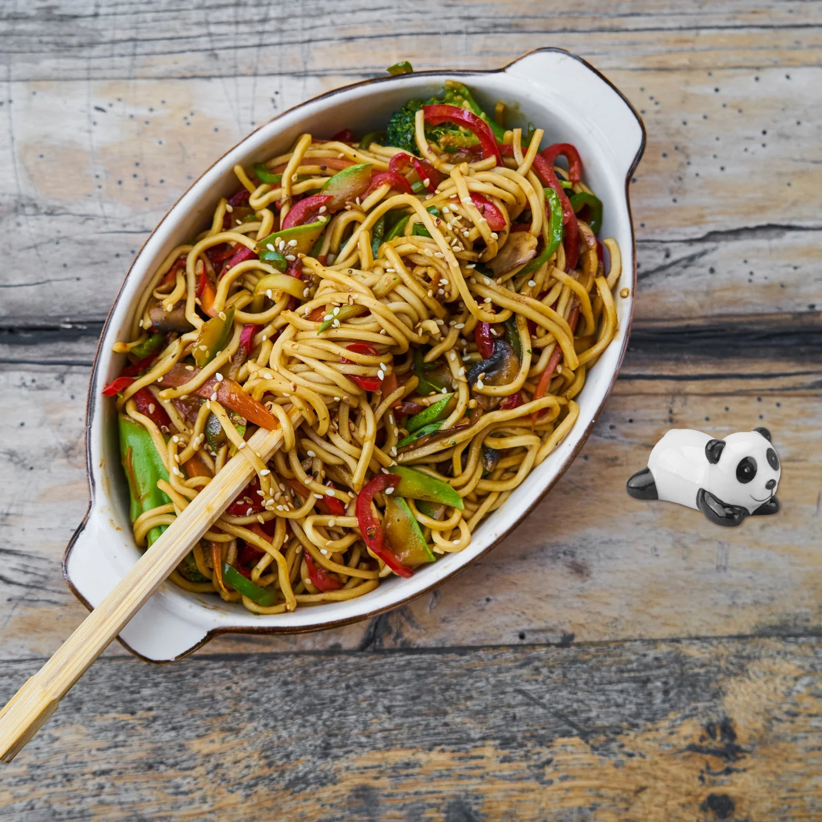 

1Set Chopsticks Rest Set Creative Ceramic Tableware Chopsticks Holder for Home Restaurant with Smooth Surface