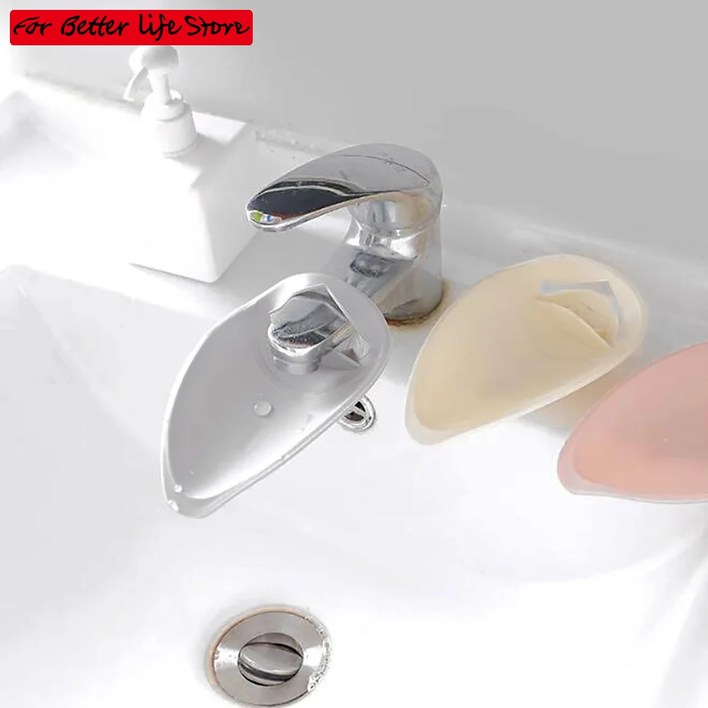 

3piece Silicone Faucet Extender Kitchen Bathroom Water Tap Extension Lovely Water Faucet for Children Hand Washing Accessories