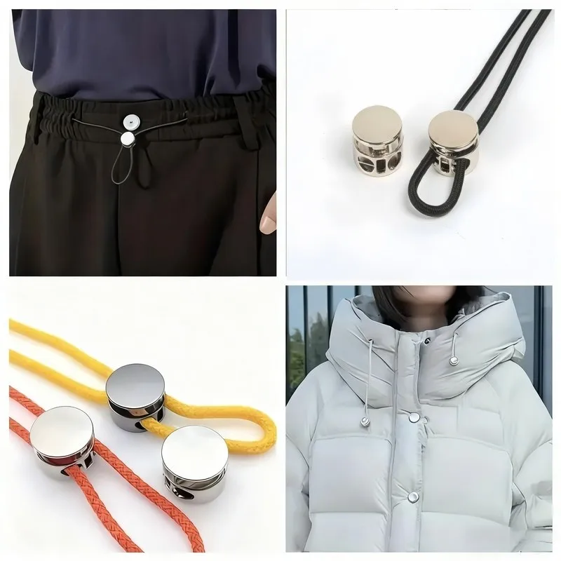 66 Packs Adjustable Buckles Adjustable for Hats/Sportswear/Waistband/Drawstrings Durable