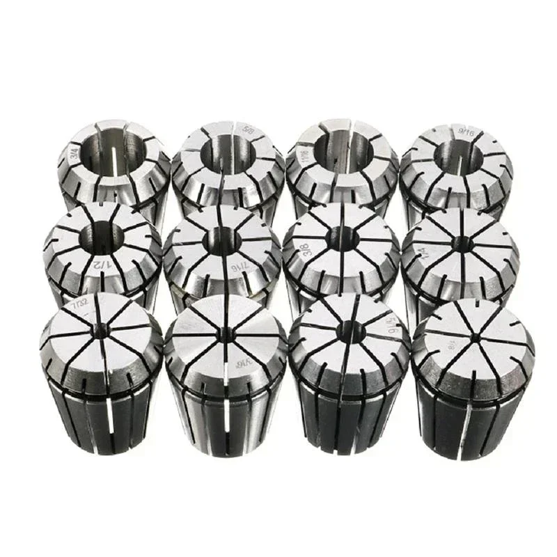 10pcs ER11 ER16 ER20 ER25 ER32 High Quality Standard Accuracy Elastic ER Clamp Chuck for CNC Engraving Machine Lathe Mill Tool