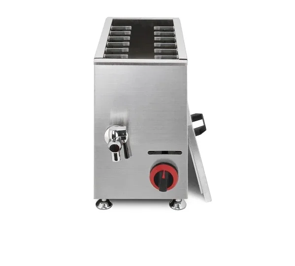 Hot Dogs Sticks With Deep Fryer MachineL # Commercial 21L Large Capacity Gas Cheese