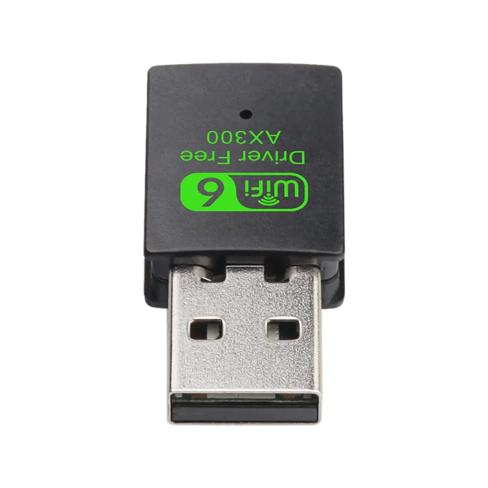 

USB WiFi Adapter 300Mbps Single Band 2.4G Wi-Fi 6 Dongle Wireless Network Card Signal Receiver Transmitter for Laptop PC