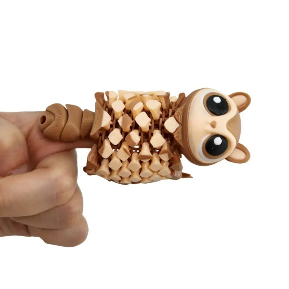 3D Printed Flying Squirrel Pendant Creative with Movable Joints Funny Flying Mice Cute Handicraft Animal Simulation Model