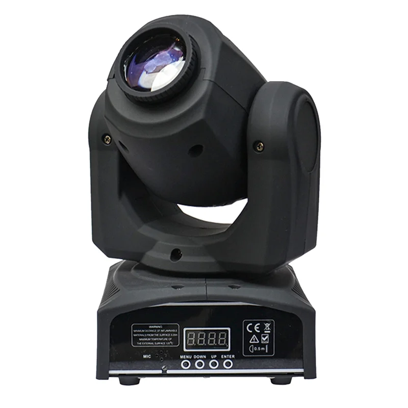 【Superdeals】Spotlight Moving Head 60W LED Source Stage Lighting For Party Disco Performance Bar Event Dance Wedding Event Durabl