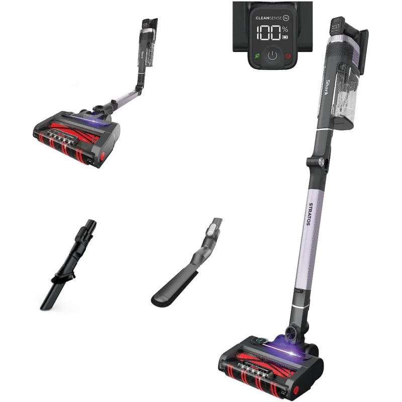 

Shark IZ862H Stratos Cordless Vacuum with Clean Sense IQ and Odor Neutralizer, DuoClean PowerFins HairPro, Includes Duster Crevi