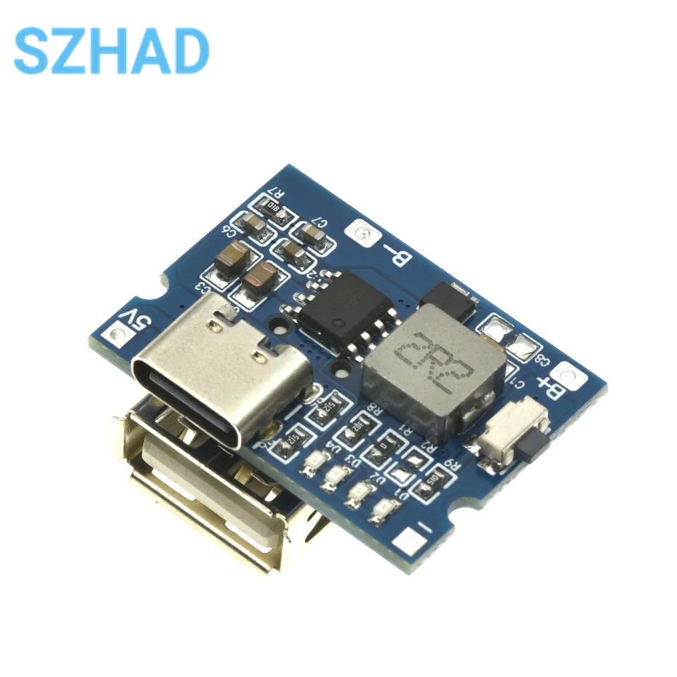 5V2A/2.4A lithium battery charging module type-C Port USB output normally open mobile power charging treasure