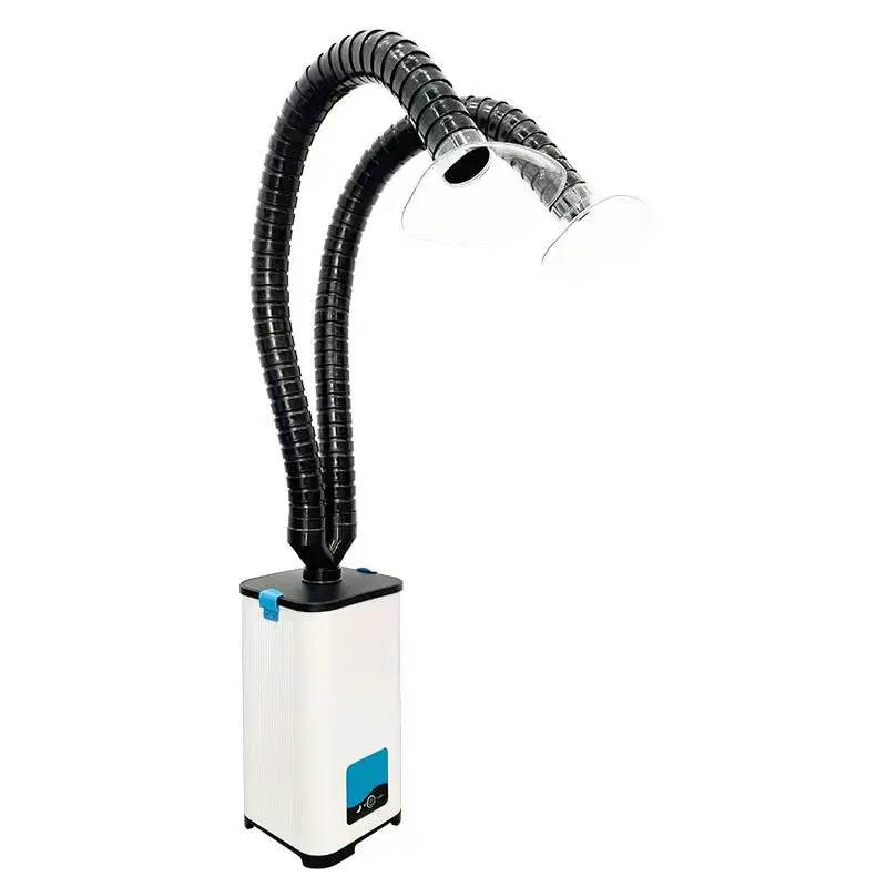 130-150W Desktop Solder Fume Extractor with 3-in-1 Filter New Condition for Welding Smoke Absorption