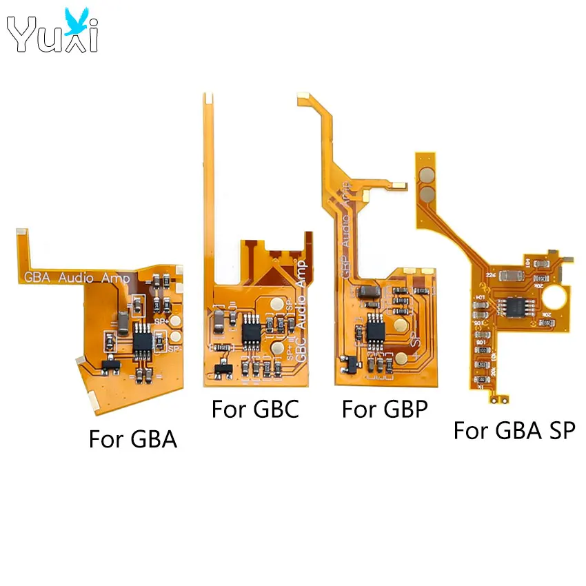 YuXi 1 Piece Audio Amplifier Module For Gameboy Advance Color GBA GBC GBP GBAsp Low Power Digital Volume Amp