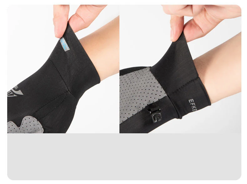 Angeln Handschuhe Eis Seide Touchscreen Nicht-Slip Fitness UV Schutz Handschuhe Männer Frauen Radfahren Sommer Motorrad Elastische Handschuhe – Detail 13
