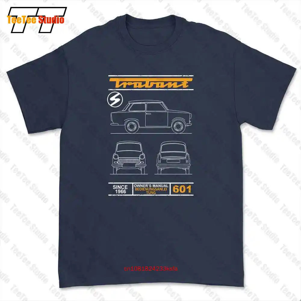 Blueprint Of The Trabant T-shirt Tee QFJC