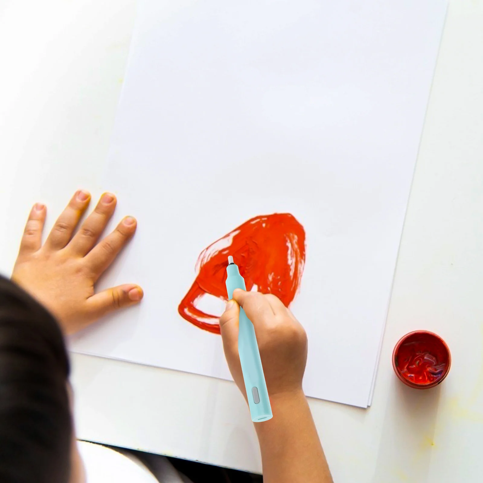 

1 Set Eraser For Students, Comes With Fan Head, Smooth Detail Sketch Painting Eraser, Portable Pencil Erasing