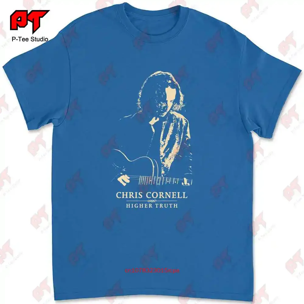 2017 Chris Cornell Higher Truth T Shirt Large Black Soundgarden Seattle Rock 64S1 #3