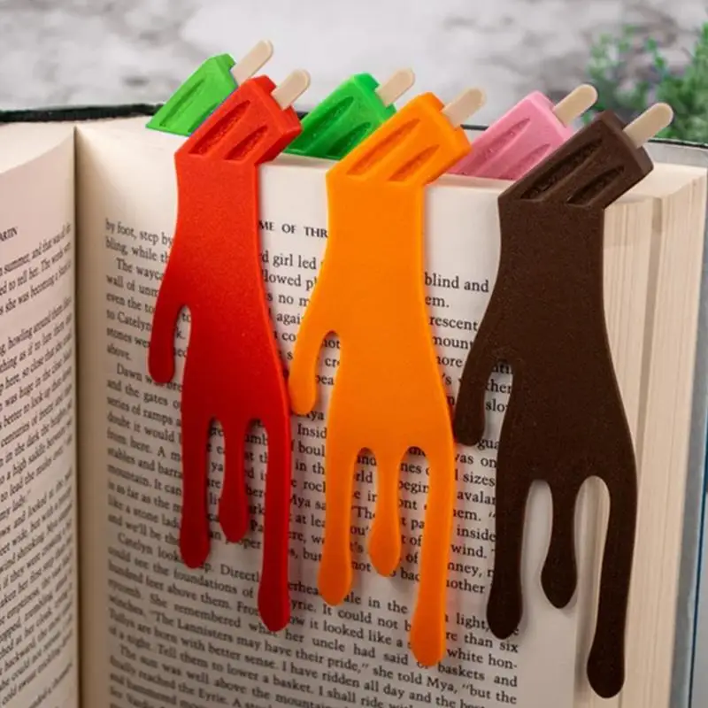 

Popsicle Bookmark Cute Colorful Dessert Bookmarks Cute Colorful Dessert Bookmarks Funny Novel Shapes Book Marks For Classroom