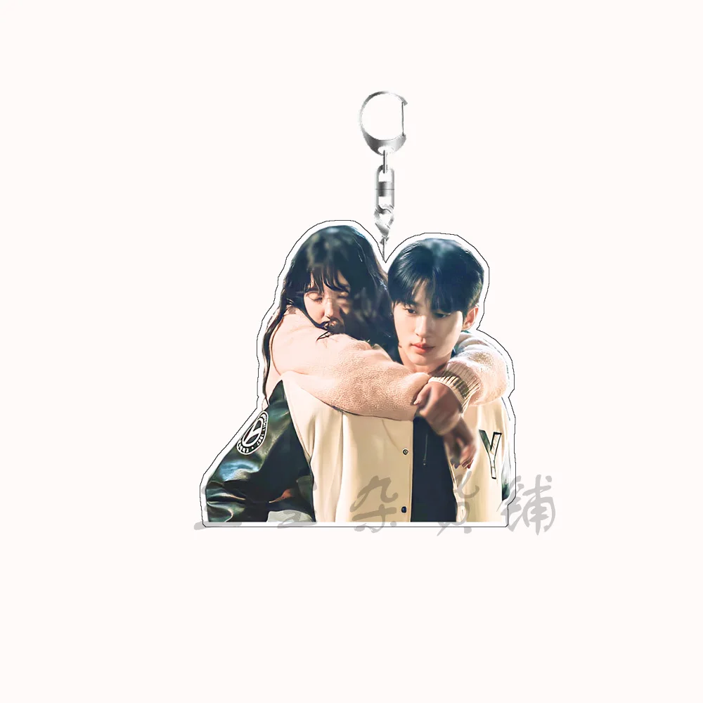 Loverly Runner Byeon Woo Seok Kim Hye Yoon acrylic keychain backpack pendant gifts