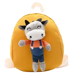 Kindergarten Mini Schoolbag Cute Cartoon Calf Boy Backpack School Bags Mochila Escolar Kids Bag Plecak Book Bag Children Bag