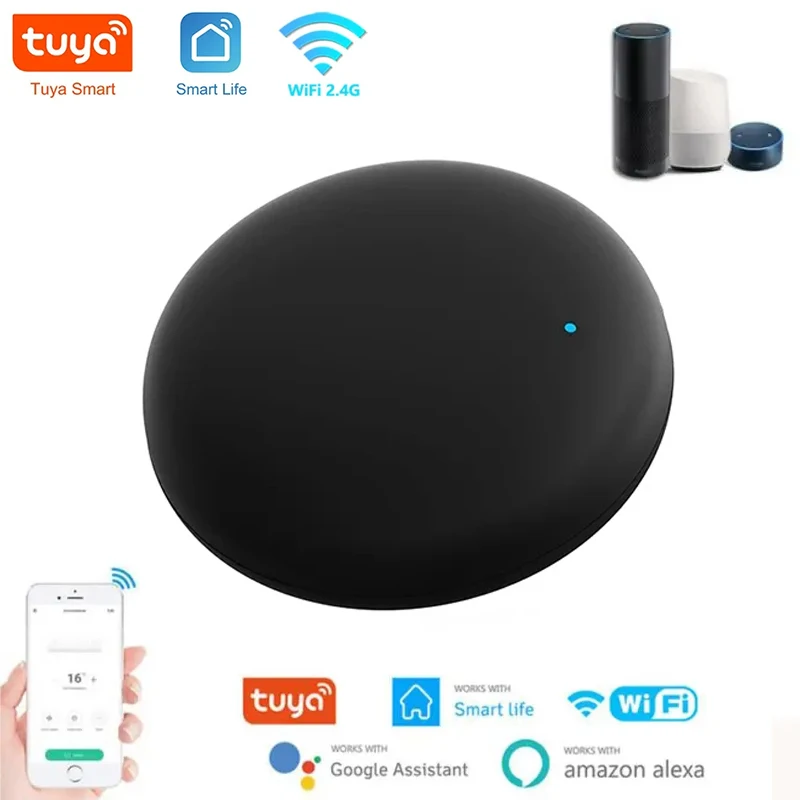 Tuya WiFi IR Remote Control Smart Universal for TV Air Conditioner Alexa Remote Control Work with Smart Life Yandex Google Home