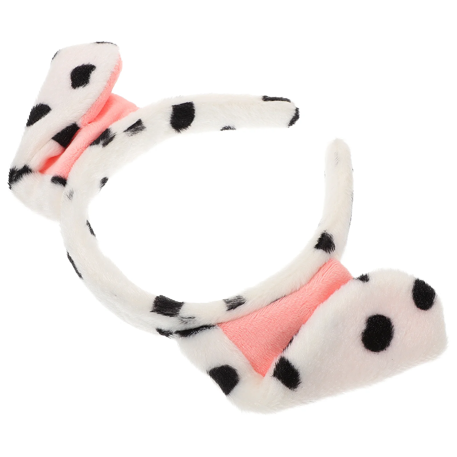 Puppy Headband Dog for Bath Cartoon Animal Birthday Party Supplies Dalmatian Costume Kids White Dogs Ear Headbands Pet Baby