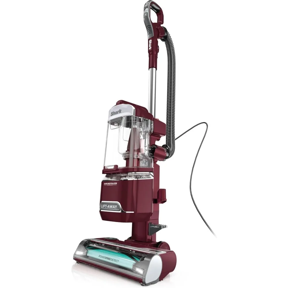 Corded Upright Vacuum with Detect Technology, Anti-Allergen Complete Seal, and Odor Neutralizer Technology, Burgundy