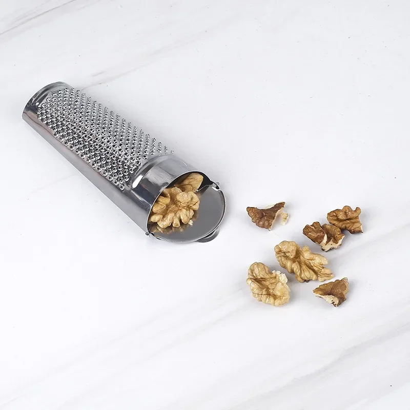 1PC Stainless Steel Versatile Hand Held Nutmeg Citrus Ginger Grater Multifunctional Ginger Garlic Nut Planer For Kitchen