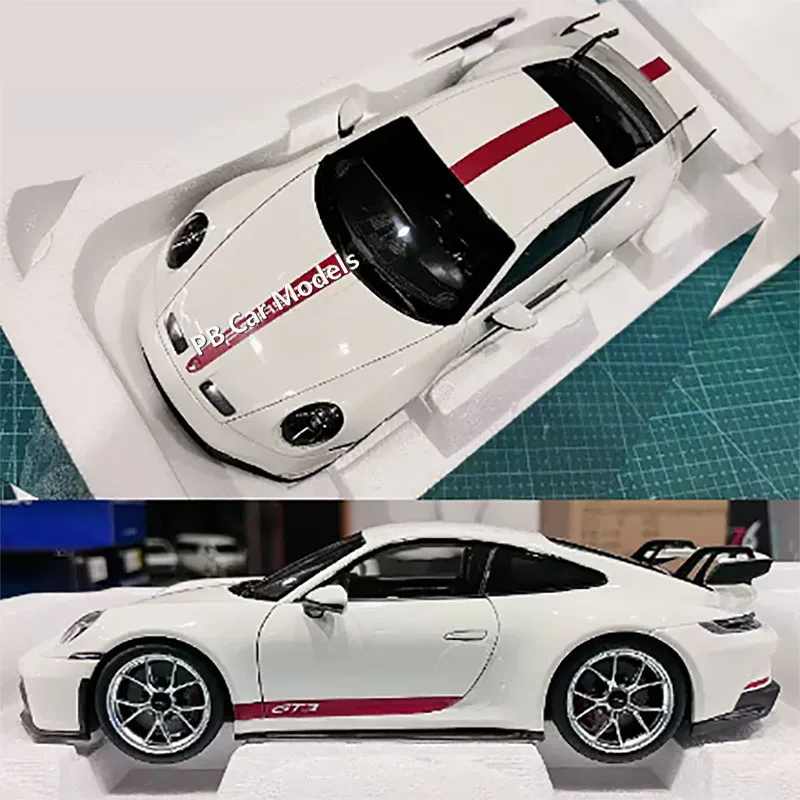 NOREV 1/18 992GT3 2021 sports car simulation alloy car model+small gift