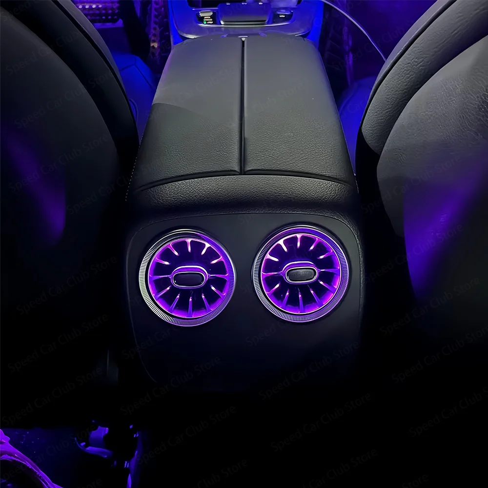 

64-Color Rear LED Air Vent for Mercedes-Benz E-Coupe CLS G-Class W238 W463 C257 Car Interior Decoration Accessories