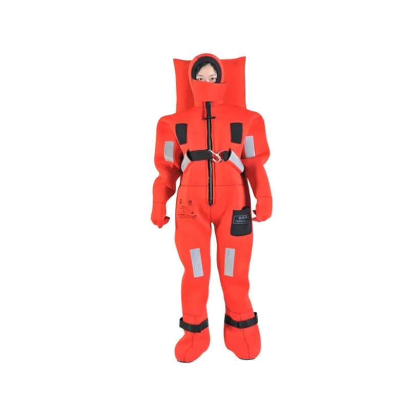 Cheap Price 5mm Thickness CR Expanded Neoprene Composite Cloth Marine Survival Immersion Suit China Factory